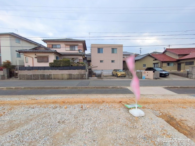 愛知県名古屋市天白区海老山町の新築戸建て更地・土地写真 2025年2月16日撮影