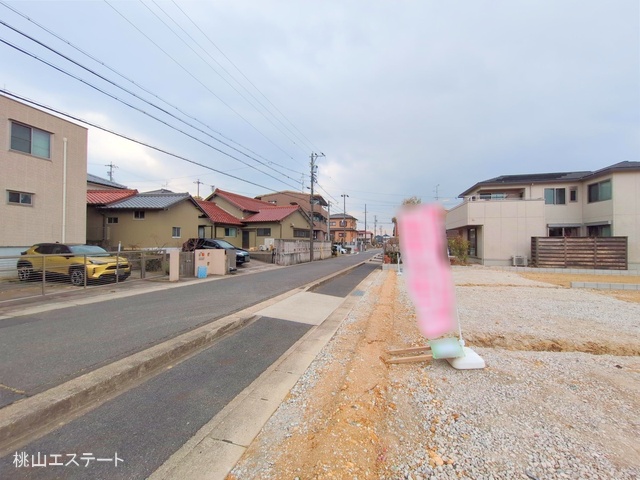 愛知県名古屋市天白区海老山町の新築戸建て更地・土地写真 2025年2月16日撮影