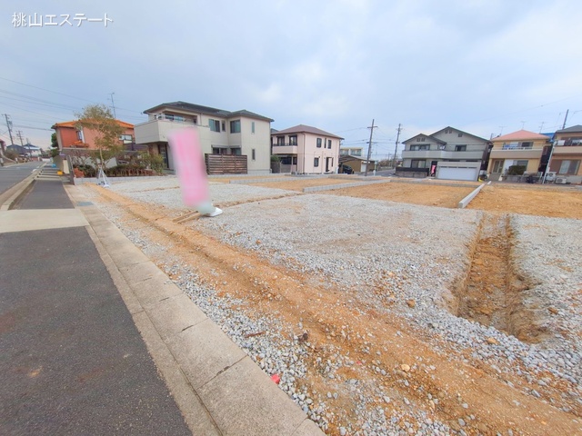 愛知県名古屋市天白区海老山町の新築戸建て更地・土地写真 2025年2月16日撮影