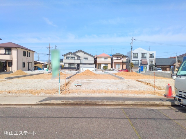 愛知県名古屋市天白区海老山町の新築戸建て更地・土地写真 2025年3月13日撮影