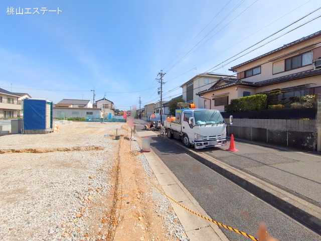 愛知県名古屋市天白区海老山町の新築戸建て更地・土地写真 2025年3月13日撮影