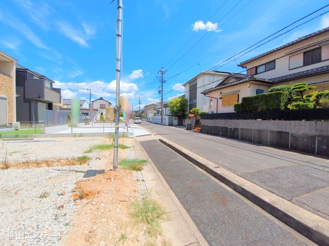 愛知県名古屋市天白区海老山町の新築戸建て更地・土地写真 2025年8月7日撮影