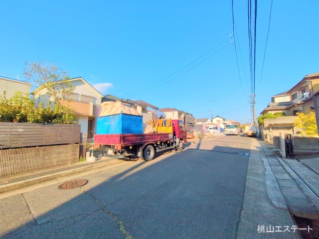 愛知県名古屋市天白区海老山町の新築戸建て外構写真 2025年10月26日撮影