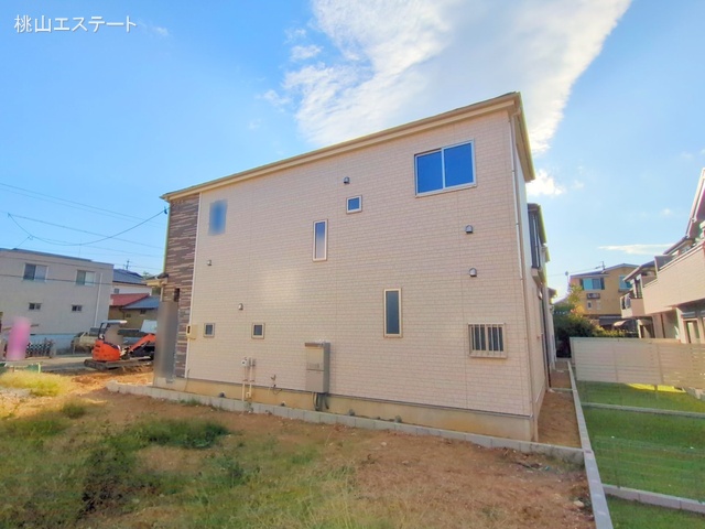 愛知県名古屋市天白区海老山町の新築戸建て外構写真 2025年10月26日撮影