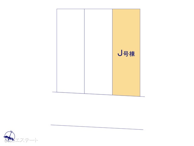 愛知県名古屋市天白区海老山町の新築戸建て全体区画図 ※図面と異なる場合は現況を優先
