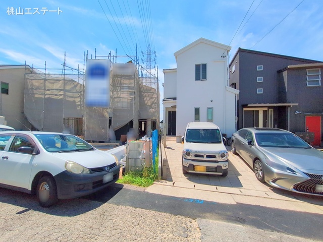 愛知県名古屋市緑区鳴丘1丁目の新築戸建てシート写真 2025年8月7日撮影