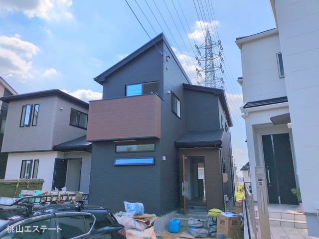 愛知県名古屋市緑区鳴丘1丁目の新築戸建て外構写真 2025年9月7日撮影