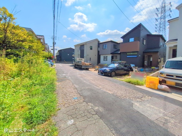 愛知県名古屋市緑区鳴丘1丁目の新築戸建て外構写真 2025年9月7日撮影
