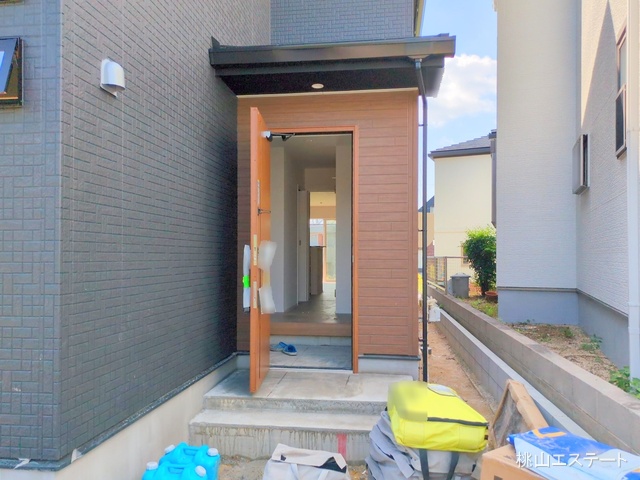愛知県名古屋市緑区鳴丘1丁目の新築戸建て外構写真 2025年9月7日撮影