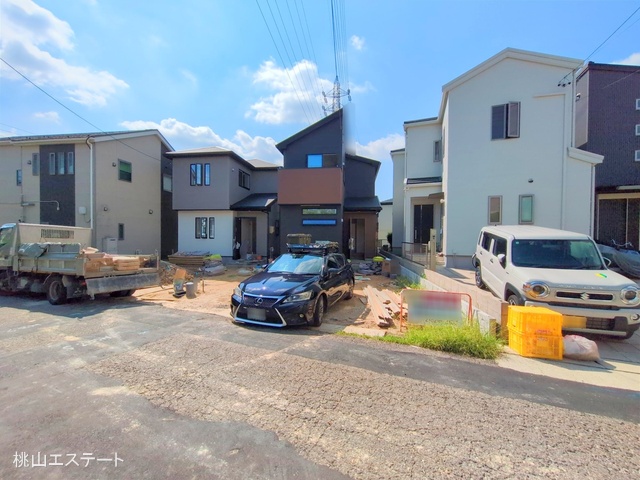 愛知県名古屋市緑区鳴丘1丁目の新築戸建て外構写真 2025年9月7日撮影