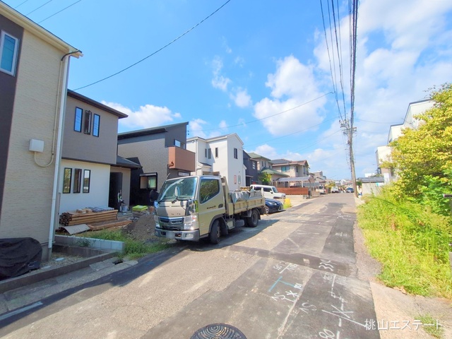 愛知県名古屋市緑区鳴丘1丁目の新築戸建て外構写真 2025年9月7日撮影
