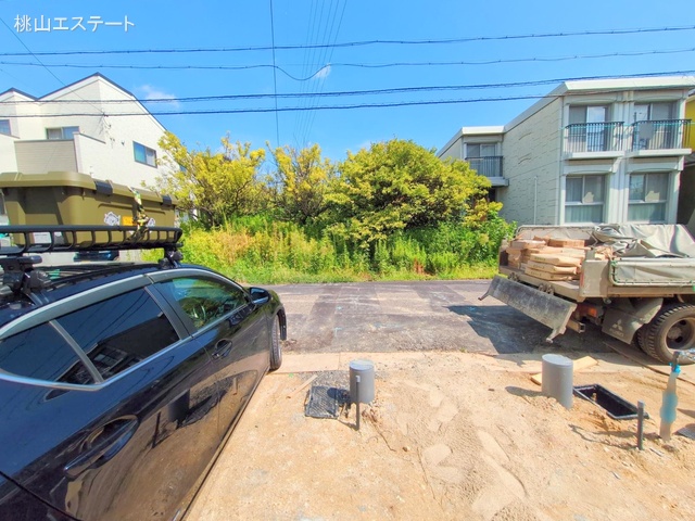 愛知県名古屋市緑区鳴丘1丁目の新築戸建て外構写真 2025年9月7日撮影