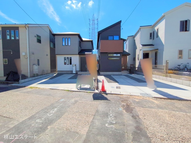 愛知県名古屋市緑区鳴丘1丁目の新築戸建て完成写真 2025年10月5日撮影