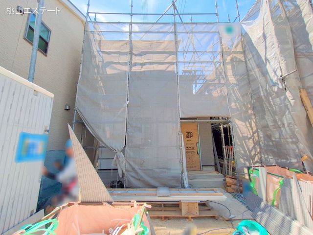 愛知県名古屋市緑区鳴丘1丁目の新築戸建てシート写真 2025年8月7日撮影