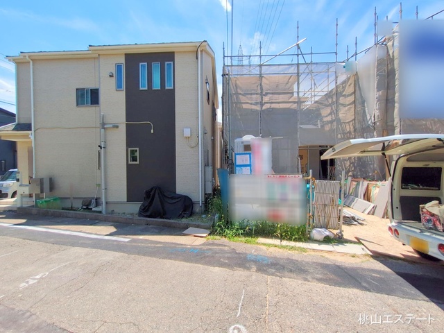 愛知県名古屋市緑区鳴丘1丁目の新築戸建てシート写真 2025年8月7日撮影