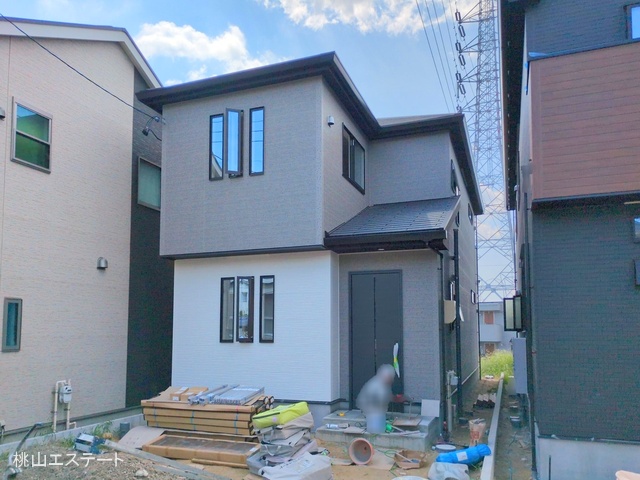 愛知県名古屋市緑区鳴丘1丁目の新築戸建て外構写真 2025年9月7日撮影