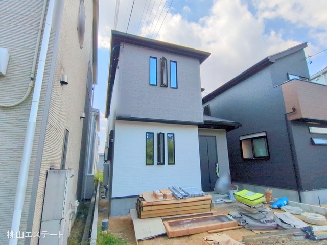 愛知県名古屋市緑区鳴丘1丁目の新築戸建て外構写真 2025年9月7日撮影