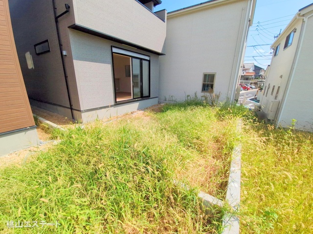愛知県名古屋市緑区鳴丘1丁目の新築戸建て外構写真 2025年9月7日撮影