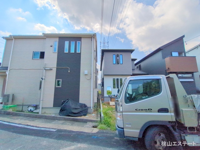 愛知県名古屋市緑区鳴丘1丁目の新築戸建て外構写真 2025年9月7日撮影