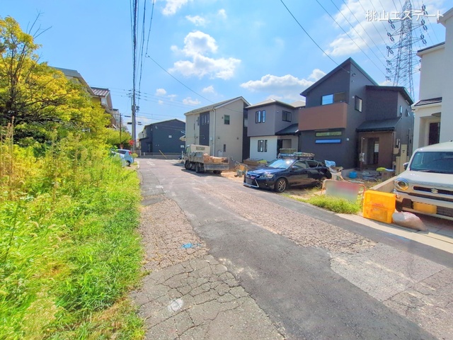 愛知県名古屋市緑区鳴丘1丁目の新築戸建て外構写真 2025年9月7日撮影