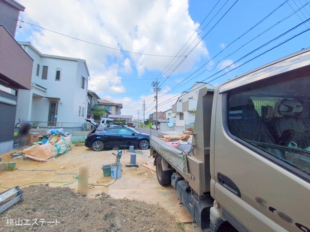 愛知県名古屋市緑区鳴丘1丁目の新築戸建て外構写真 2025年9月7日撮影