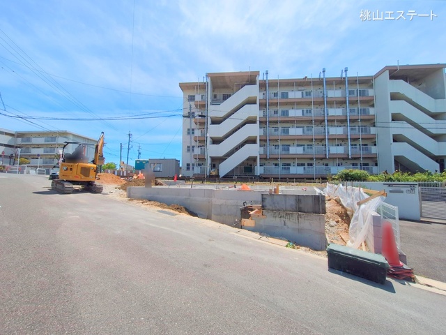 愛知県名古屋市千種区自由ケ丘1丁目の新築戸建て基礎写真 2025年8月17日撮影