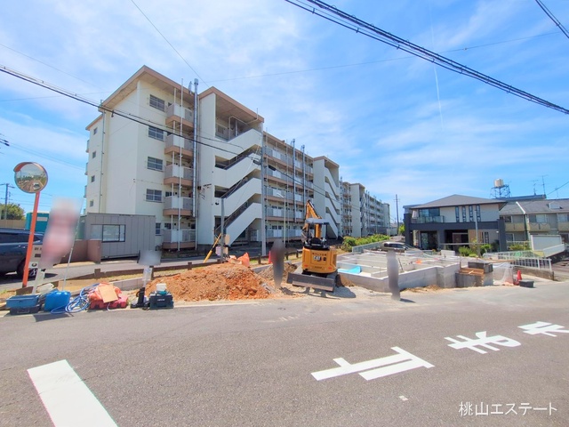 愛知県名古屋市千種区自由ケ丘1丁目の新築戸建て基礎写真 2025年8月17日撮影