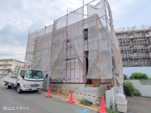 愛知県名古屋市千種区自由ケ丘1丁目の新築戸建てシート写真 2025年9月18日撮影