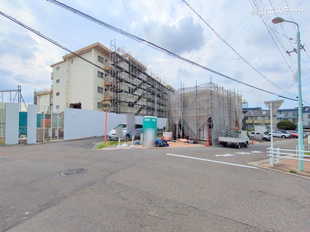 愛知県名古屋市千種区自由ケ丘1丁目の新築戸建てシート写真 2025年9月18日撮影