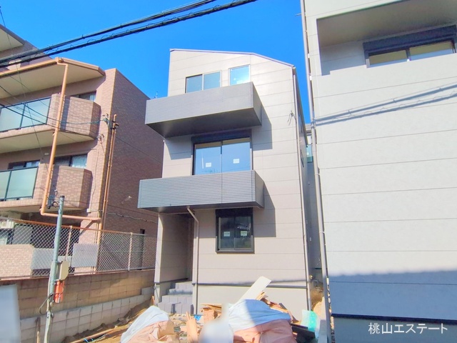 愛知県名古屋市名東区社が丘３丁目の新築戸建て外構写真 2025年11月27日撮影