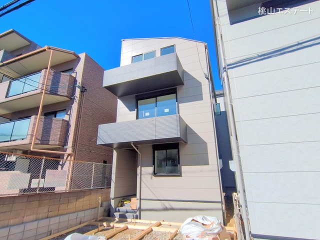 愛知県名古屋市名東区社が丘３丁目の新築戸建て外構写真 2025年12月21日撮影