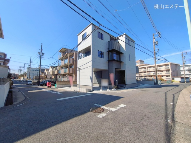 愛知県名古屋市名東区社が丘３丁目の新築戸建て完成写真 2026年2月3日撮影