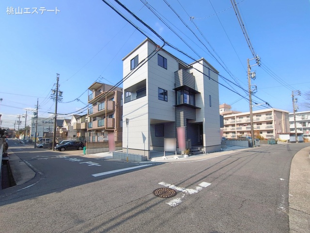 愛知県名古屋市名東区社が丘３丁目の新築戸建て完成写真 2026年2月12日撮影