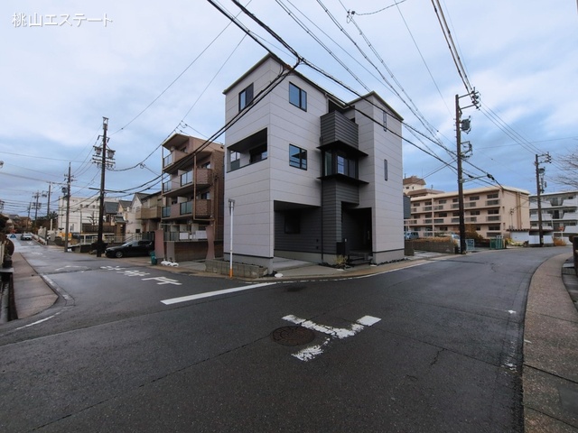 愛知県名古屋市名東区社が丘３丁目の新築戸建て完成写真 2026年3月2日撮影