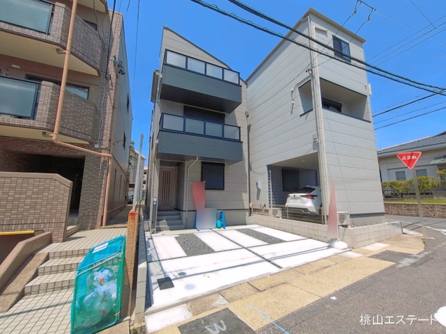 愛知県名古屋市名東区社が丘３丁目の新築戸建て完成写真 2026年4月27日撮影