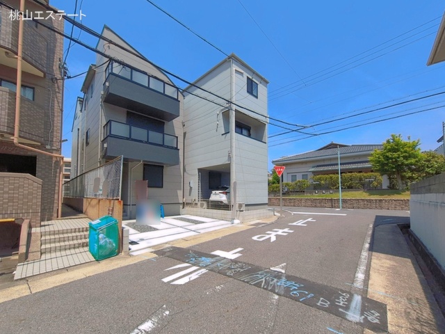 愛知県名古屋市名東区社が丘３丁目の新築戸建て完成写真 2026年4月27日撮影