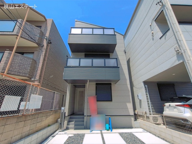 愛知県名古屋市名東区社が丘３丁目の新築戸建て完成写真 2026年4月27日撮影