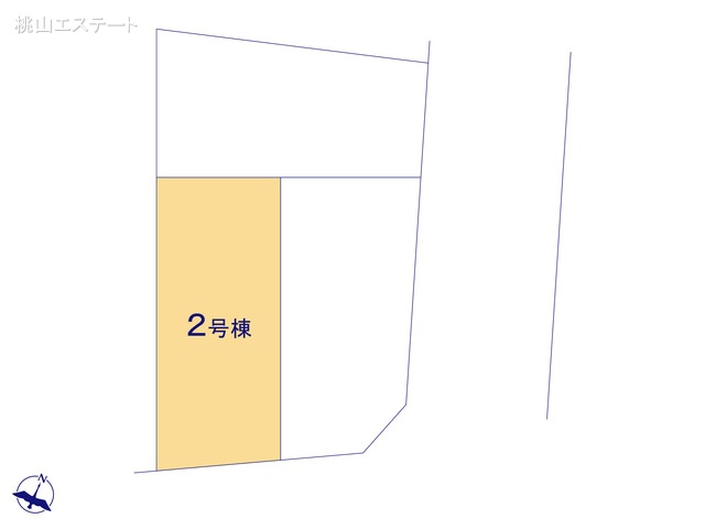 愛知県名古屋市名東区社が丘３丁目の新築戸建て全体区画図 ※図面と異なる場合は現況を優先
