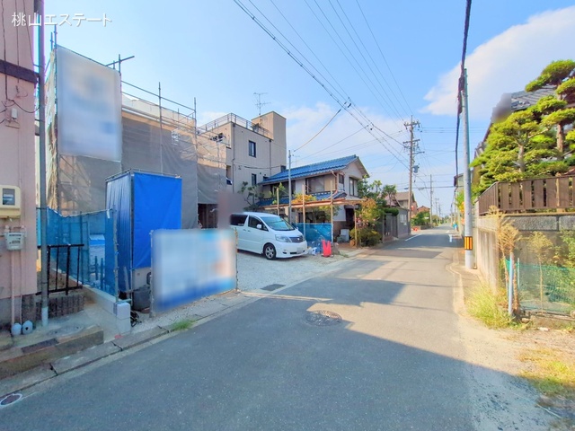 愛知県名古屋市港区福前2丁目の新築戸建て上棟写真 2025年8月25日撮影