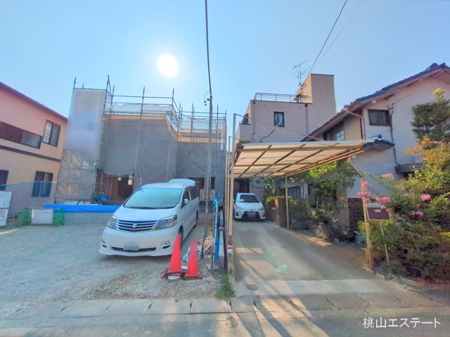 愛知県名古屋市港区福前2丁目の新築戸建て上棟写真 2025年8月25日撮影