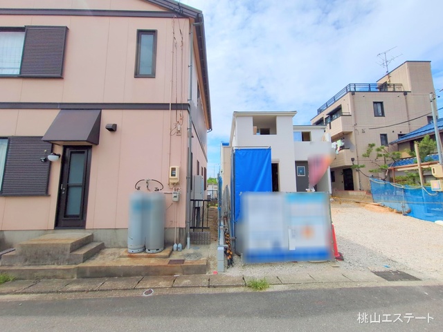 愛知県名古屋市港区福前2丁目の新築戸建て外構写真 2025年9月18日撮影