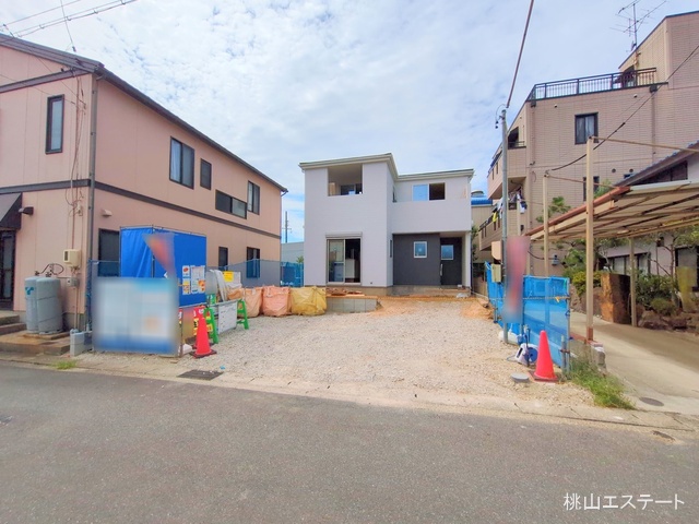 愛知県名古屋市港区福前2丁目の新築戸建て外構写真 2025年9月18日撮影