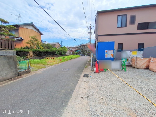 愛知県名古屋市港区福前2丁目の新築戸建て外構写真 2025年9月18日撮影