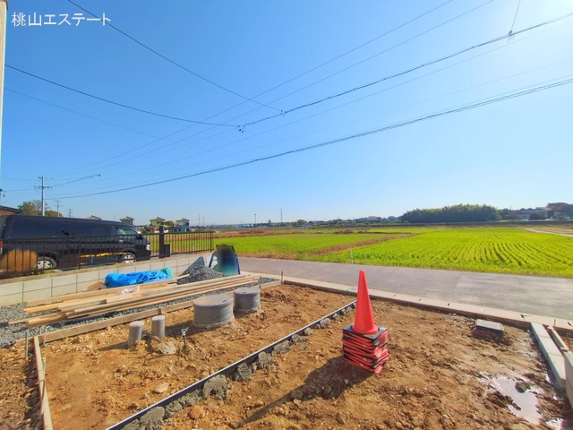 愛知県刈谷市重原本町５丁目の新築戸建て外構写真 2025年11月6日撮影