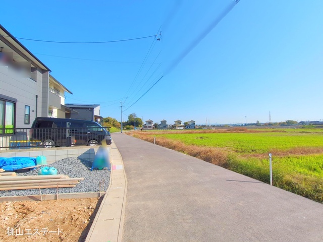 愛知県刈谷市重原本町５丁目の新築戸建て外構写真 2025年11月6日撮影