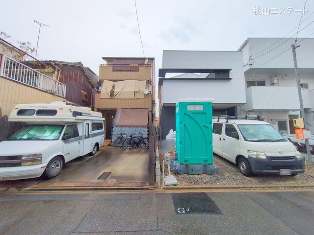 愛知県名古屋市瑞穂区柳ケ枝町２丁目の新築戸建て外構写真 2025年11月24日撮影