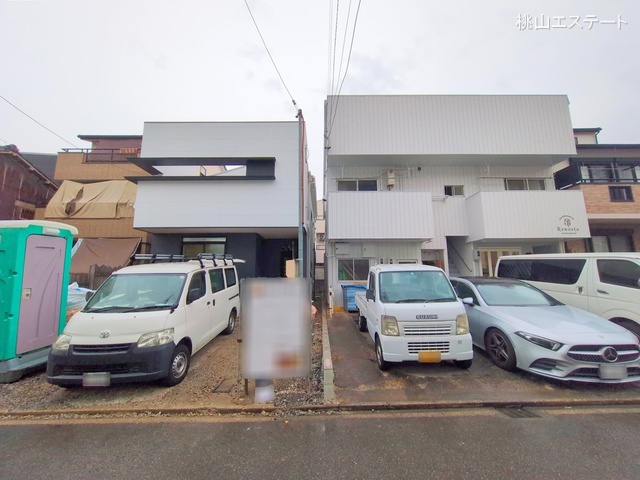 愛知県名古屋市瑞穂区柳ケ枝町２丁目の新築戸建て外構写真 2025年11月24日撮影