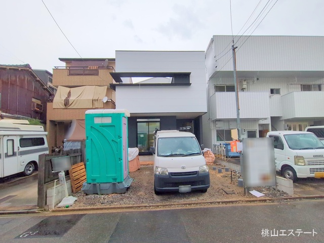 愛知県名古屋市瑞穂区柳ケ枝町２丁目の新築戸建て外構写真 2025年11月24日撮影
