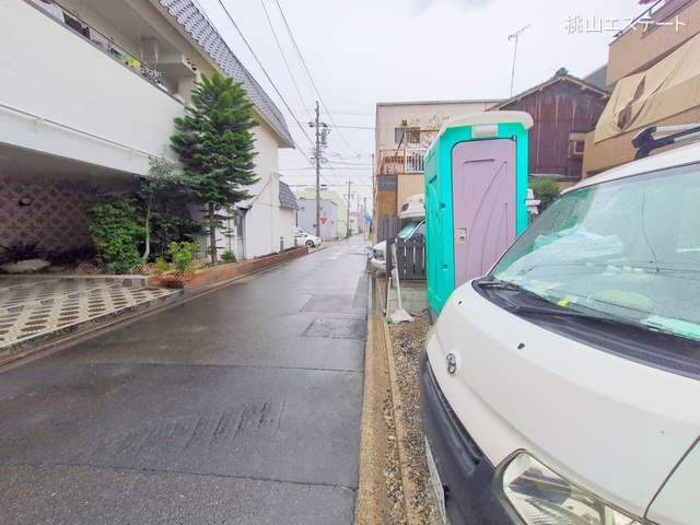 愛知県名古屋市瑞穂区柳ケ枝町２丁目の新築戸建て外構写真 2025年11月24日撮影