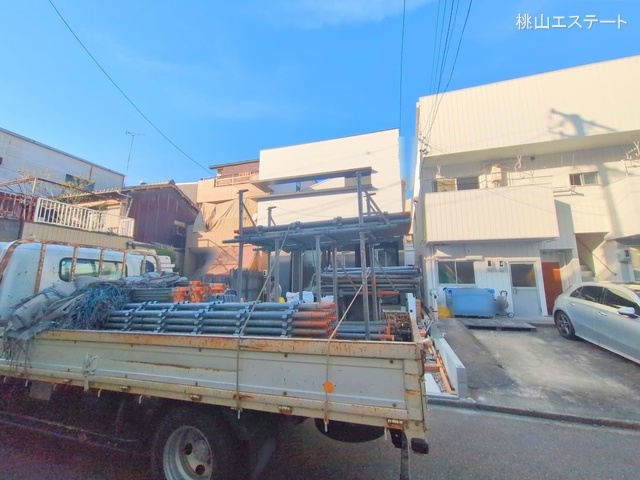 愛知県名古屋市瑞穂区柳ケ枝町２丁目の新築戸建て外構写真 2025年12月22日撮影